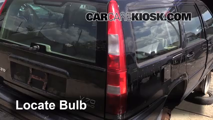 1998 Volvo V70 AWD 2.4L 5 Cyl. Turbo Lights Reverse Light (replace bulb)